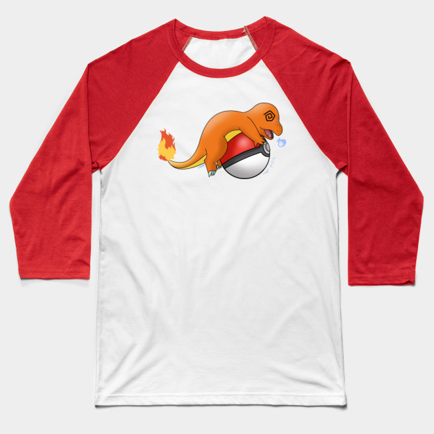 Charmander dizzy with pokeball